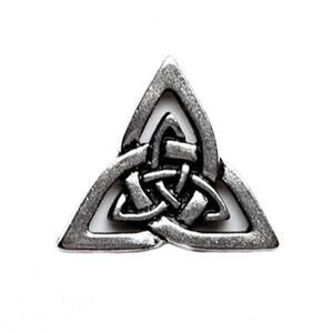 Celtic Knot Triangle Lapel Pin
